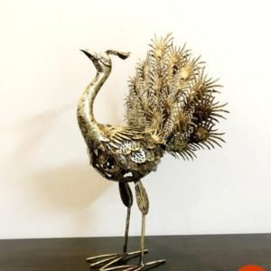 METAL GOLDEN PEACOCK